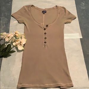 American Eagle Small Green Button down Blouse.